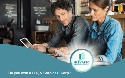 Do you own a LLC, S-Corp or C-Corp?